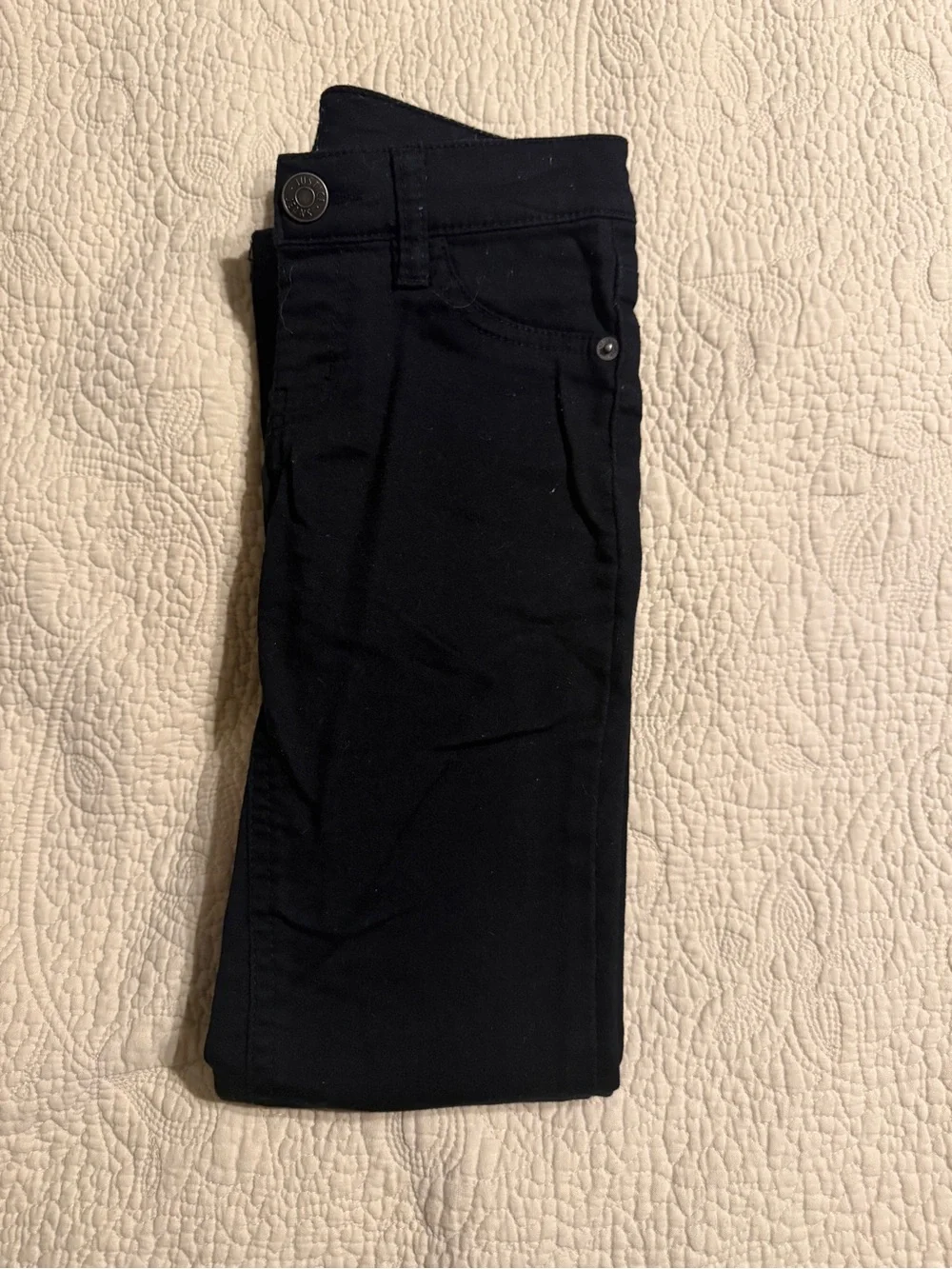 Justice Black Skinny Jeans - Classic Slim Fit